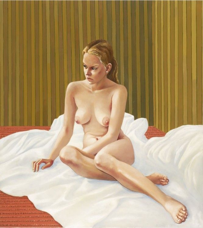Zornige junge Frau 2005 Öl auf Leinwand 100 x 90 cm