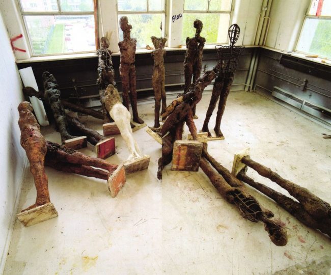 17 Pastiken im (ZKM) Atelier Karlsruhe