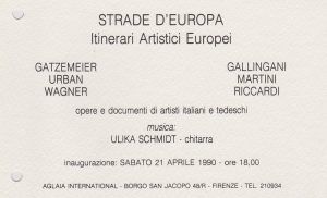 AGLAIA INTERNATIONAL Florenz Galerie