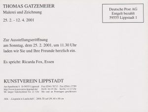 Kunstverein Lippstadt 2001