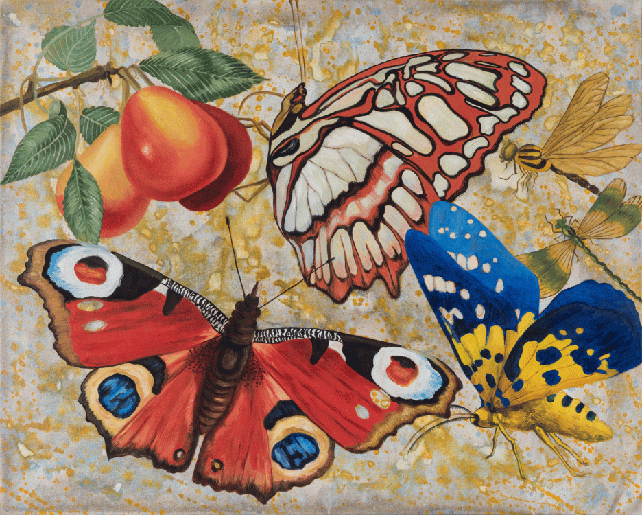 Thomas Gatzemeier | Birnenfrucht und Butterfly 2017
