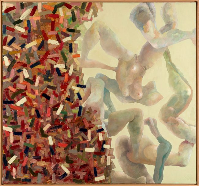 Thomas Gatzemeier | Definierter Raum | 1995-96 | Öl auf Leinwand | 160 x 170 cm Thomas Gatzemeier Definierter Raum 1995-96