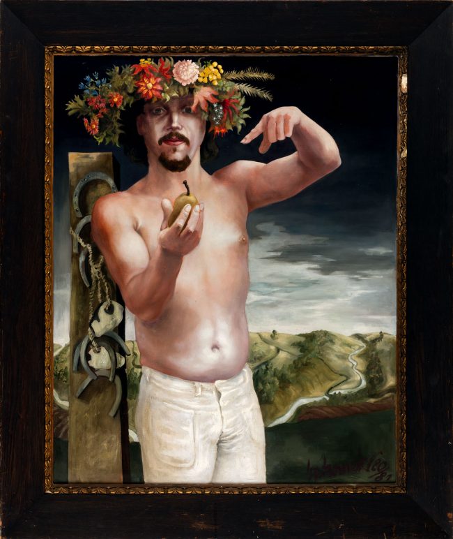 Thomas Gatzemeier | Günther | 1980-81 | Öl auf Hartfaser | 100 x 80 cm