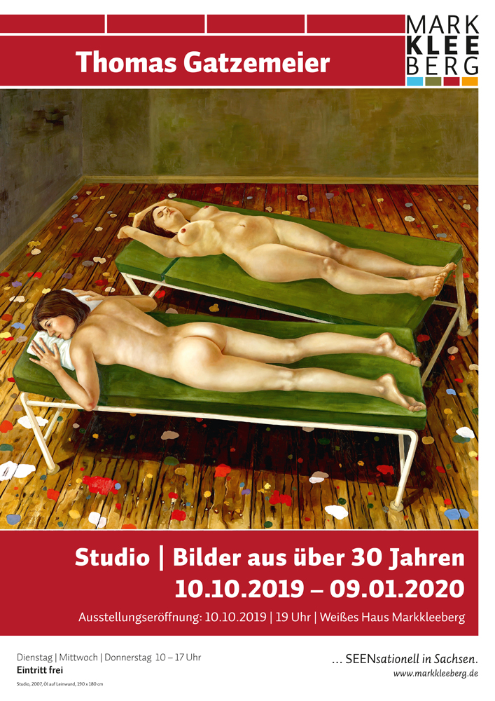 Plakat Ausstellung Thomas Gatzemeier